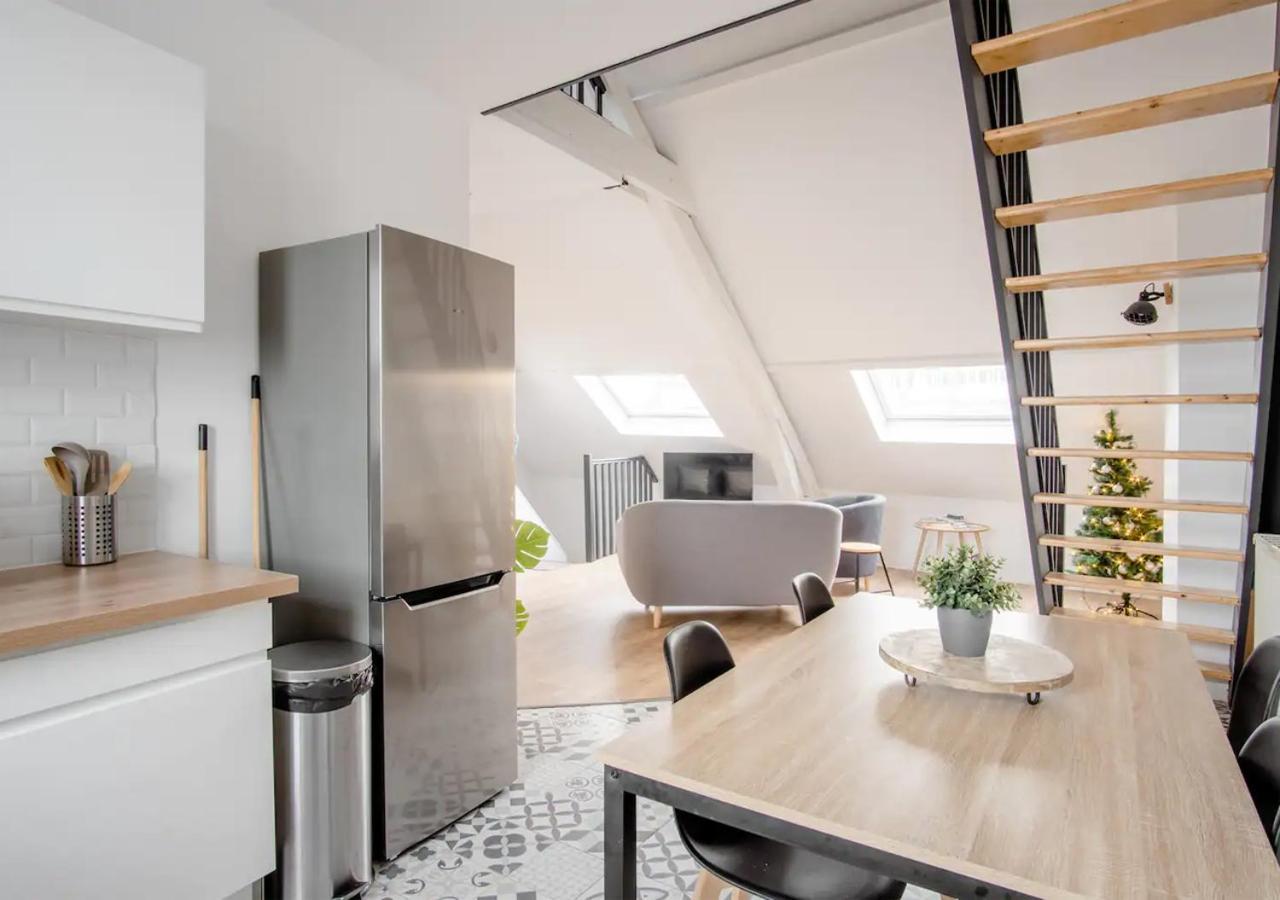 Le Nid Fecampois - Hypercentre De Fecamp Apartment Luaran gambar